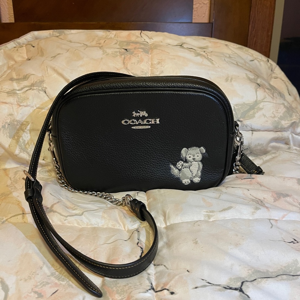 Jamie Camera Bag With Happy Dog